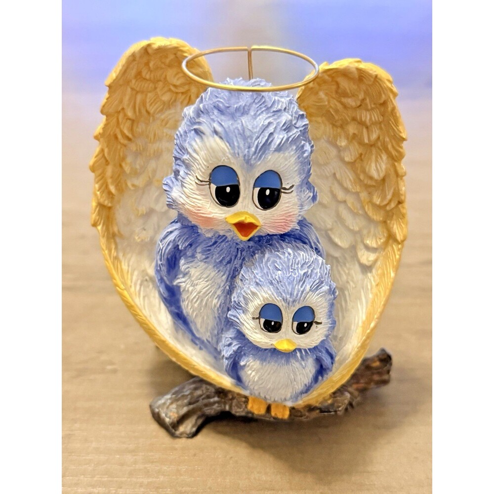 Vintage Sonshine Promise Owl Angel Figurine 1998 #4511